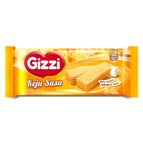 Wafer Keju Susu 122 g