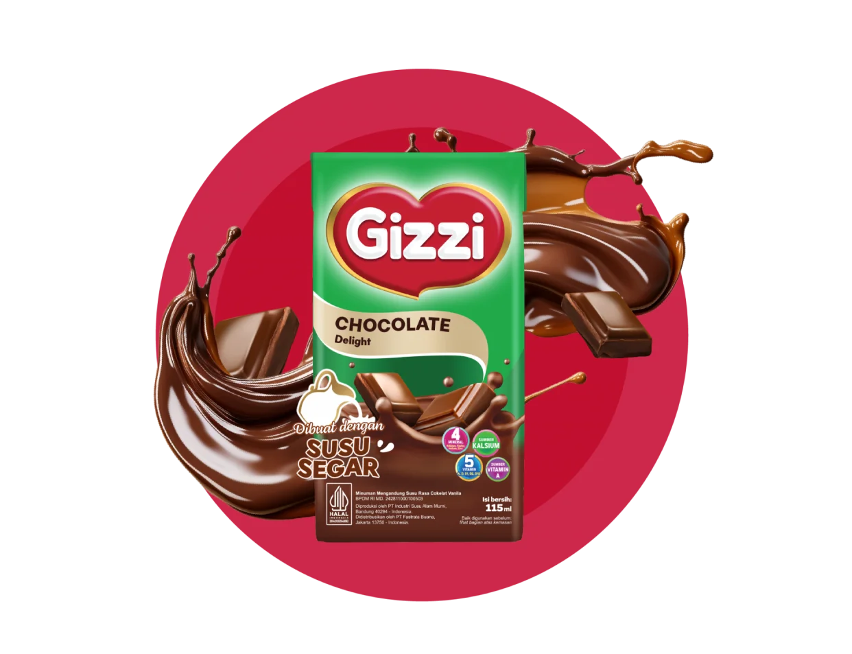 Gizzi Susu UHT Chocolate